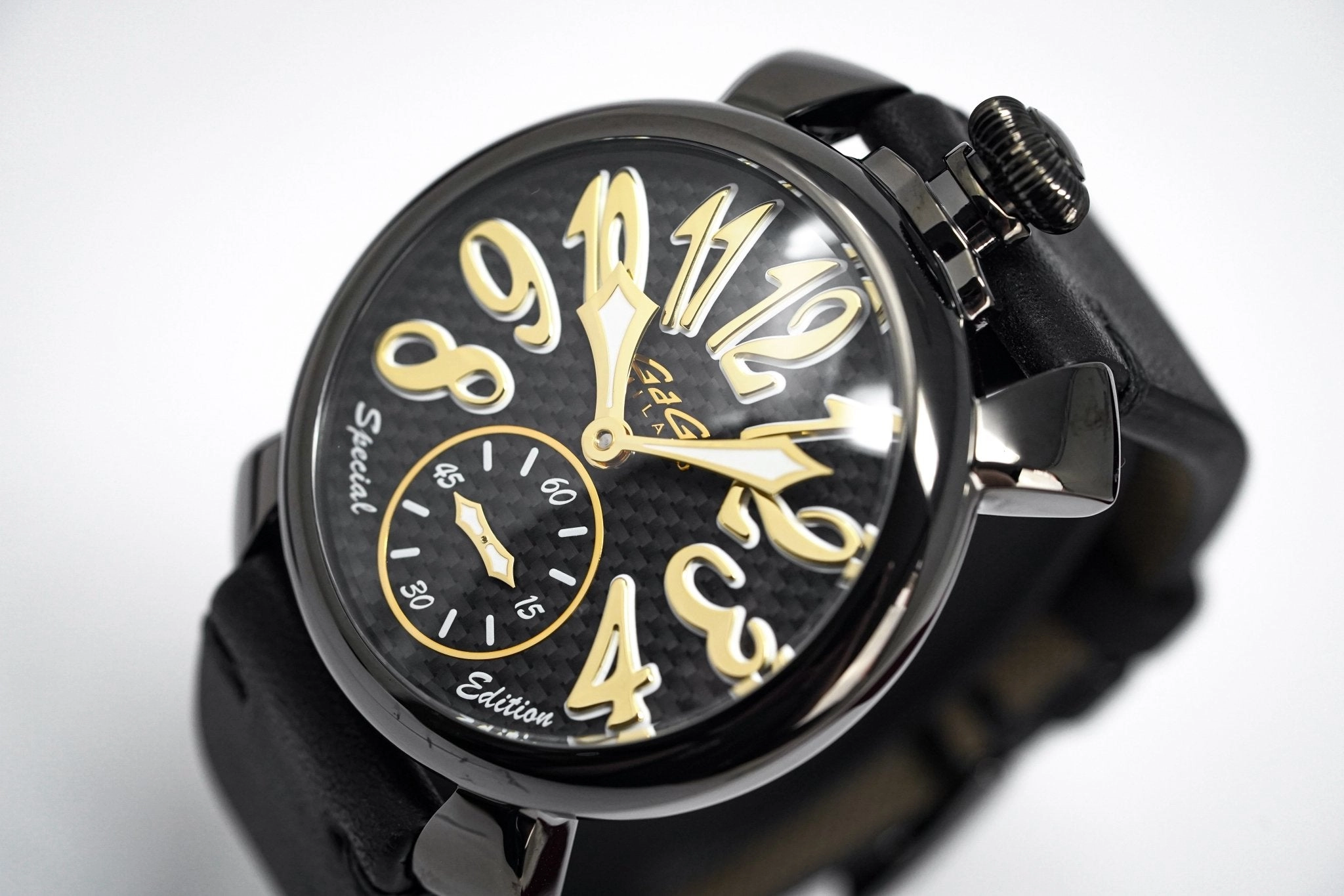 Gagà Milano Watch Manuale Special Edition 48mm Black