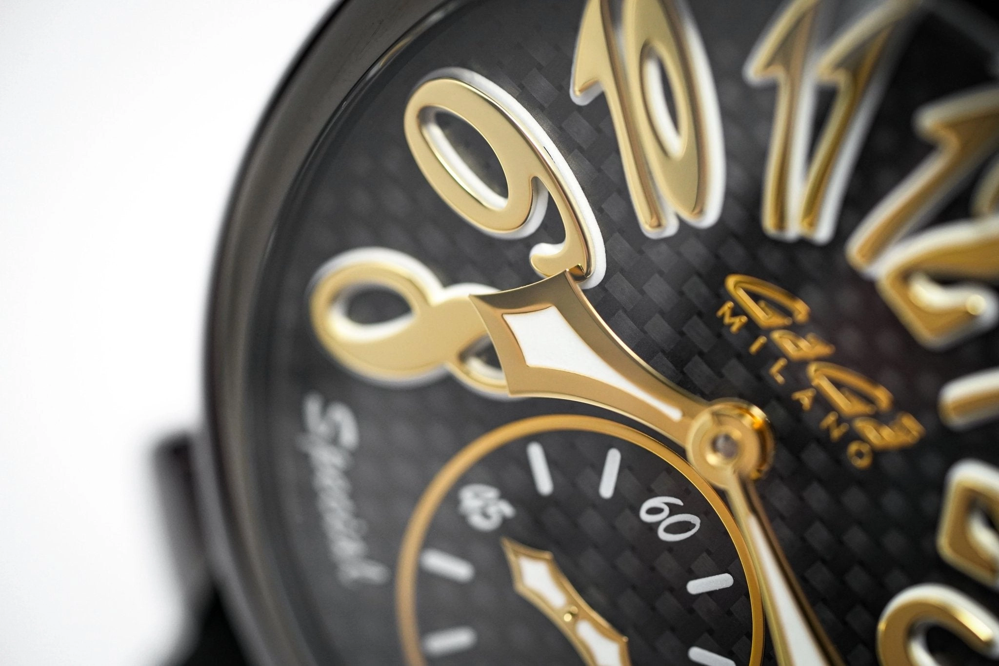 Gagà Milano Watch Manuale Special Edition 48mm Black