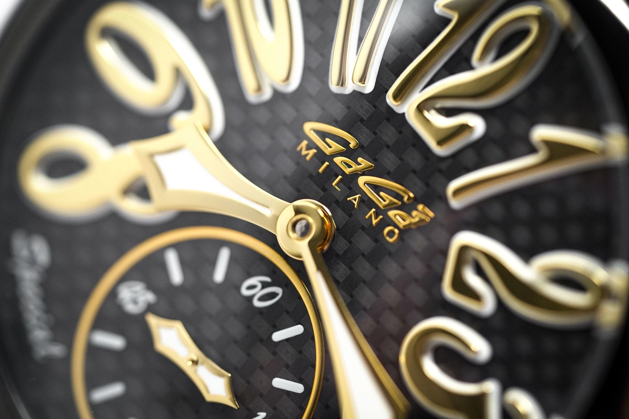 Gagà Milano Watch Manuale Special Edition 48mm Black