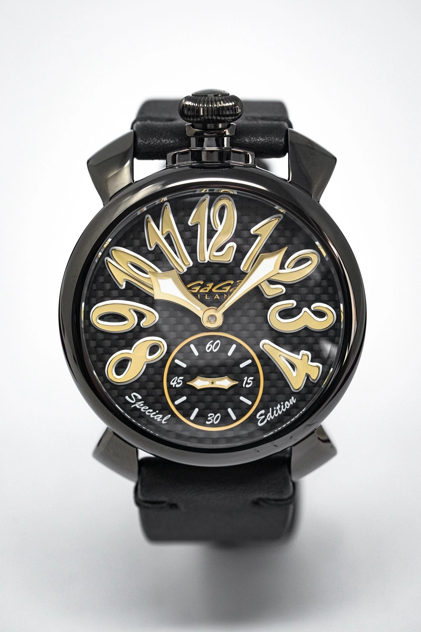 Gagà Milano Watch Manuale Special Edition 48mm Black