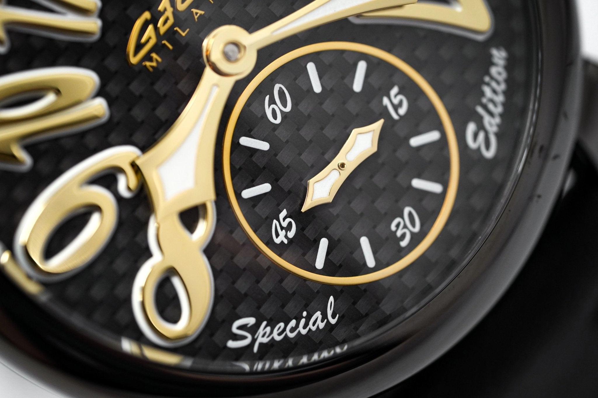 Gagà Milano Watch Manuale Special Edition 48mm Black