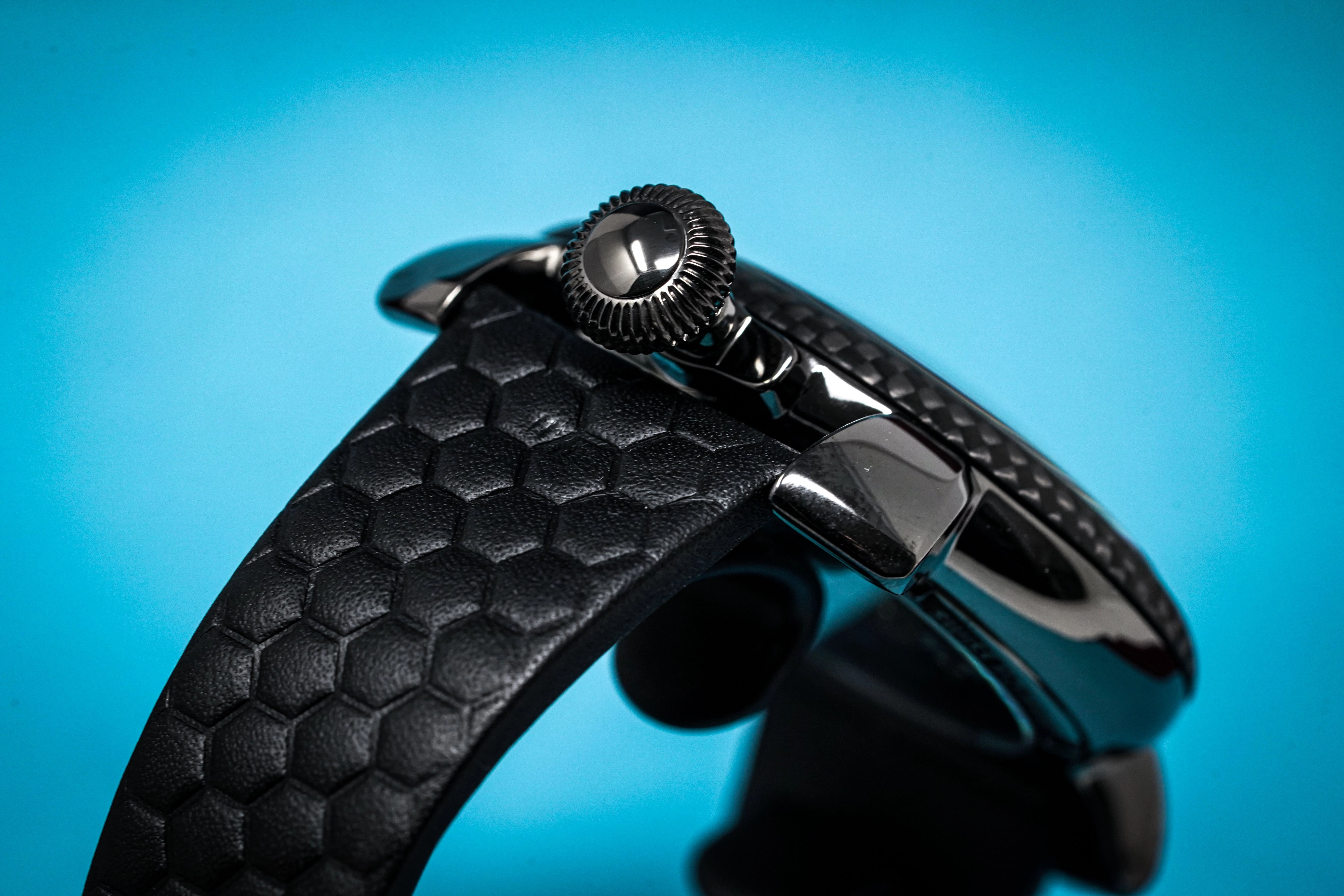 Gaga Milano Watch Neymar Jr. Skeleton Gun Carbon Limited Edition