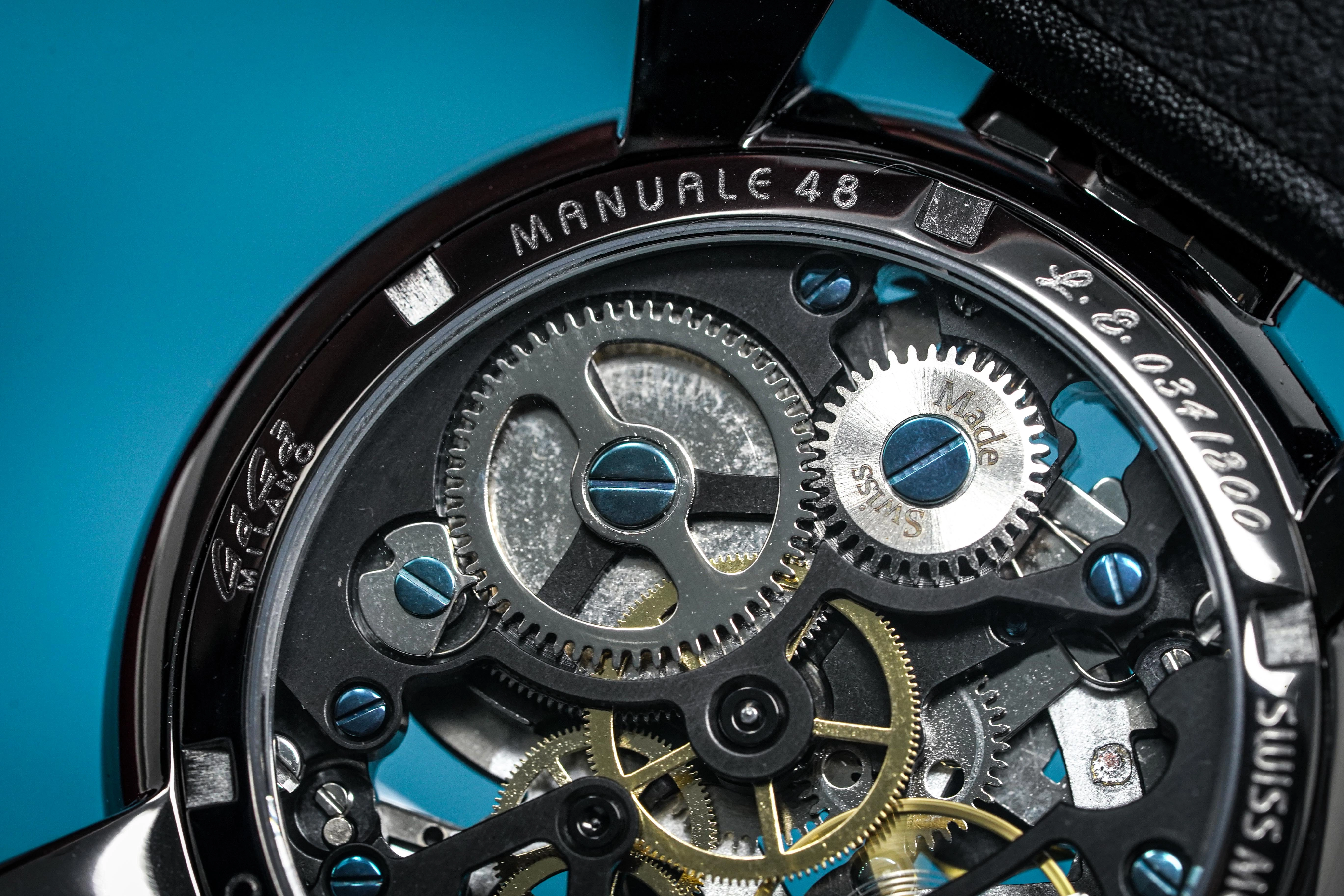 Gaga Milano Watch Neymar Jr. Skeleton Gun Carbon Limited Edition