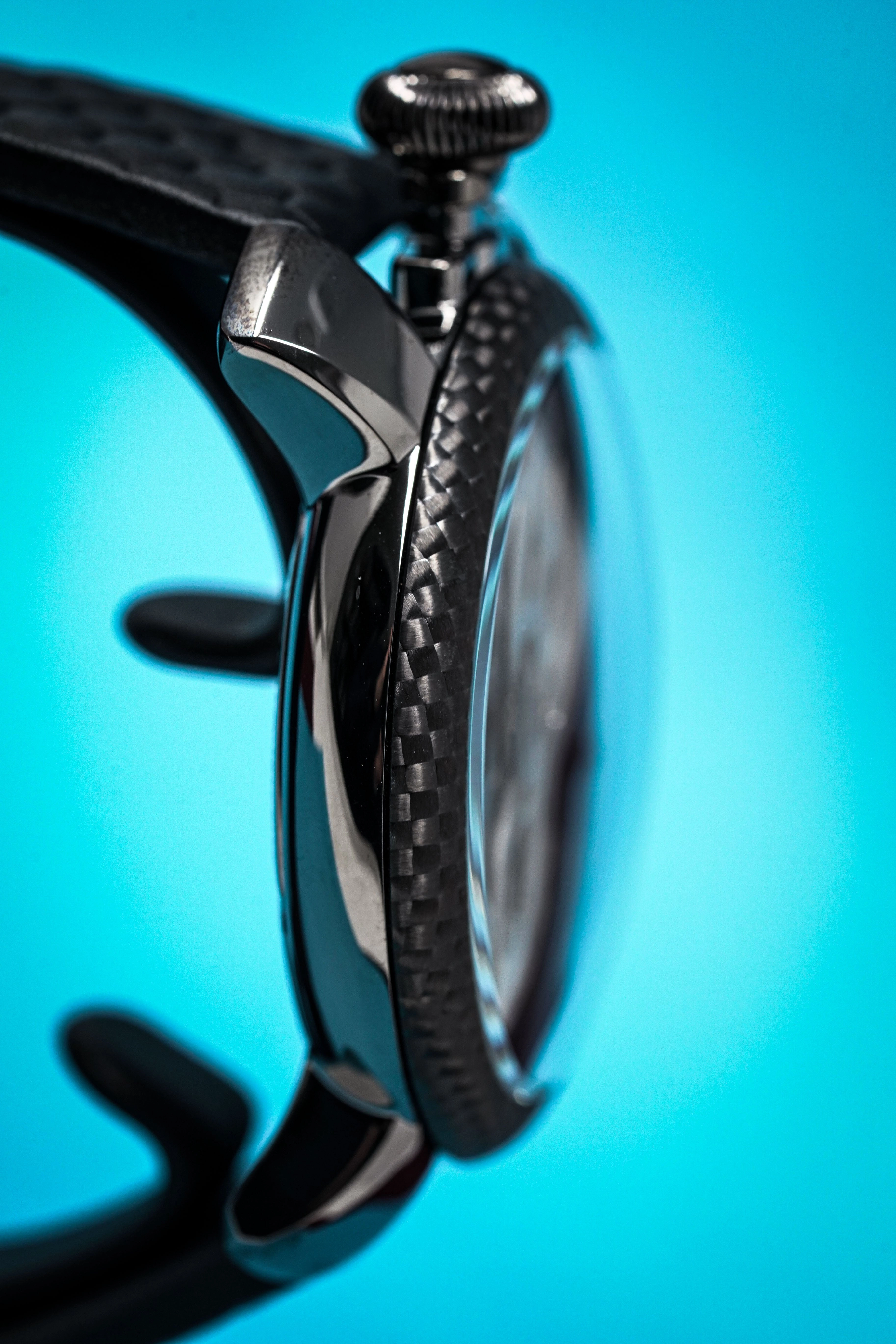 Gaga Milano Watch Neymar Jr. Skeleton Gun Carbon Limited Edition