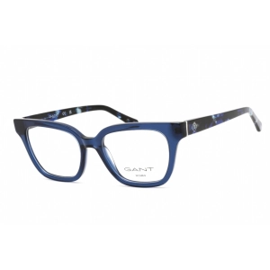 Gant Women's Eyeglasses - Fixed Nose Pads Cat Eye Blue Plastic Frame | GA4124 092