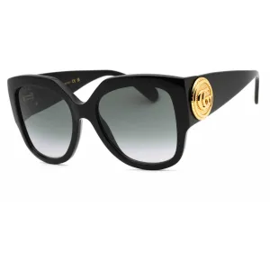 Gucci Women's Sunglasses - Black Cat Eye Full Rim Frame Grey Lens | GG1407S 001