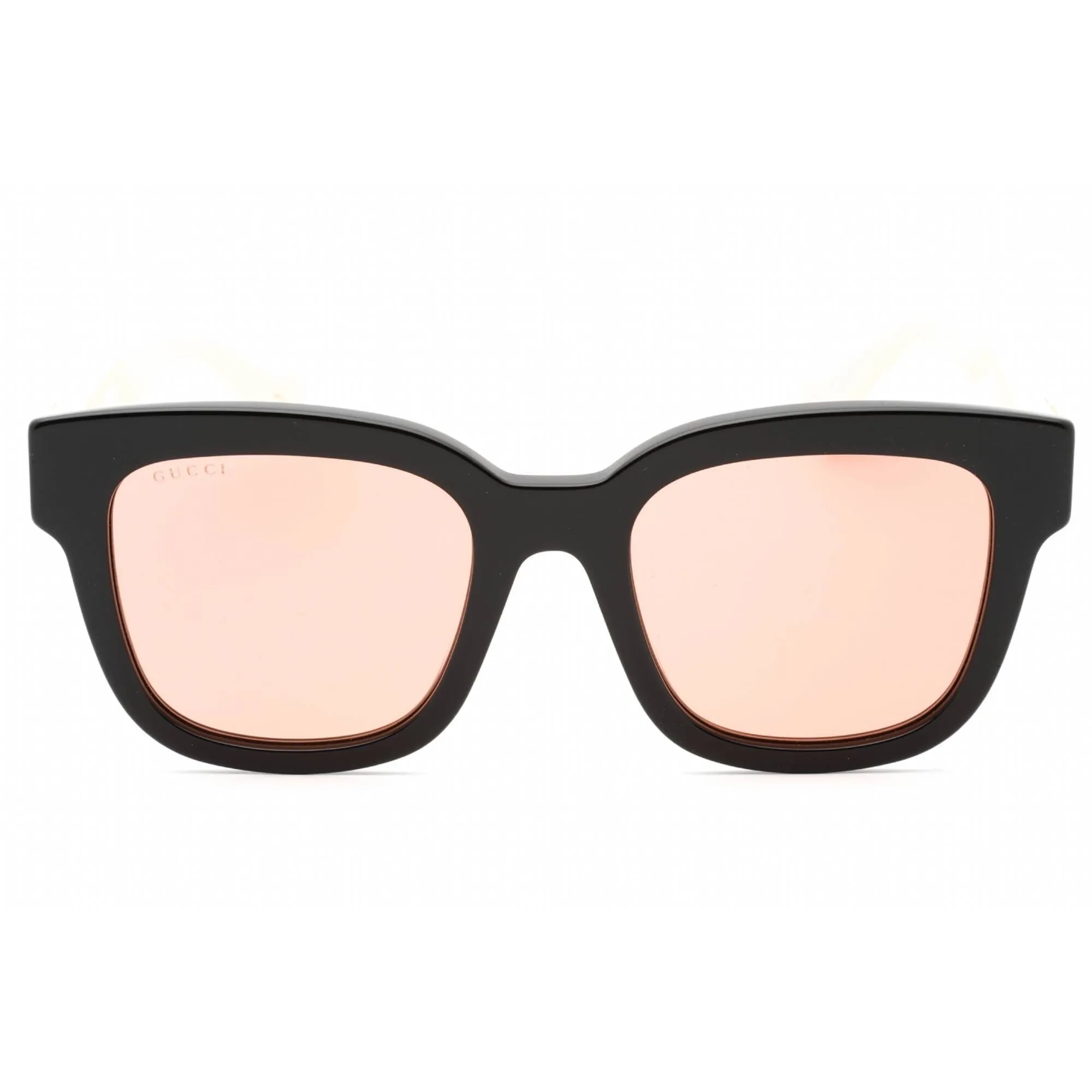 Gucci Women's Sunglasses - Black/White Cat Eye Full Rim Plastic Frame | GG0998S 002