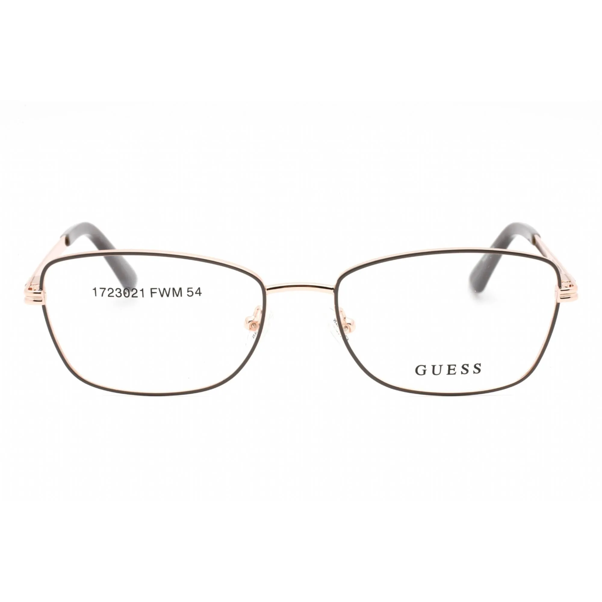 Guess Women's Eyeglasses - Grey/Other Metal Rectangular Full Rim Frame | GU2940-4 020