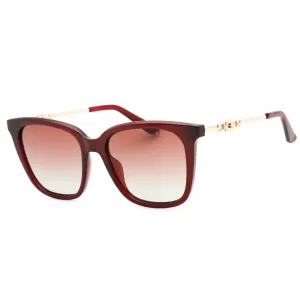 Guess Women's Sunglasses - Gradient Brown Lens Shiny Bordeaux Frame | GU7886 69F