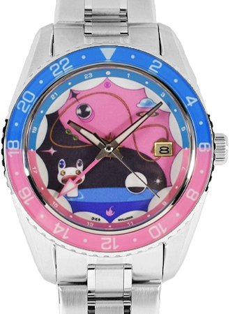 Hitori X Kolahon Meguro GMT Pale Planet - Ltd Ed 55pcs