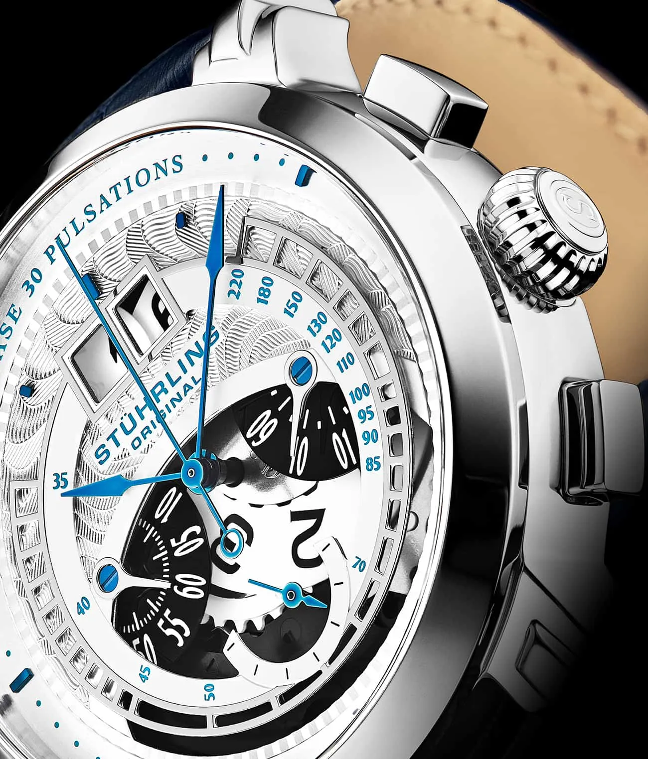 Imperia 4013 Quartz 44mm Chronograph