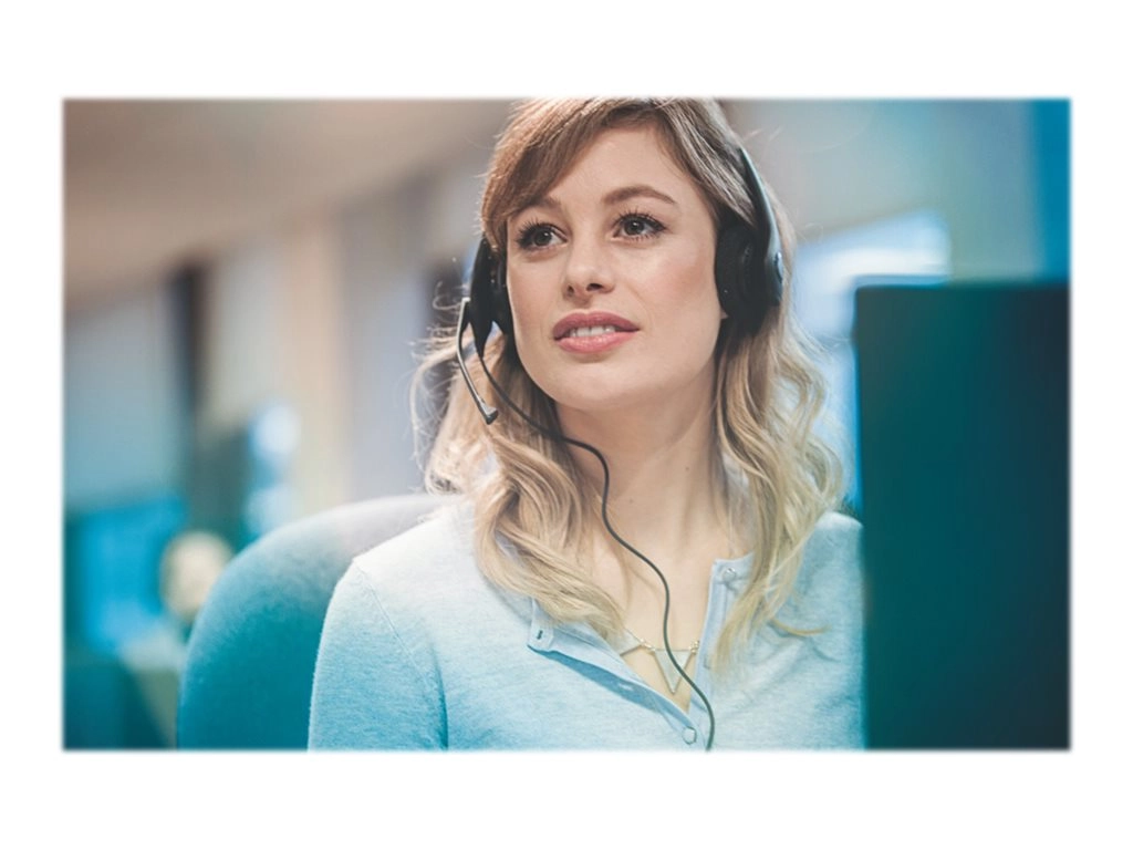 Jabra BIZ 1500 Duo - Headset - on-ear - wired - USB GSA1559-0159