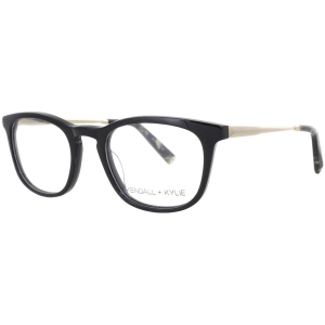 Kendall   Kylie Women's Eyeglasses - Black Acetate/Metal Frame Demo Lens | KKO102 1