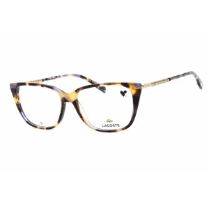 Lacoste Women's Eyeglasses - Havana Purple Acetate Cat Eye Full Rim Frame | L2939 219