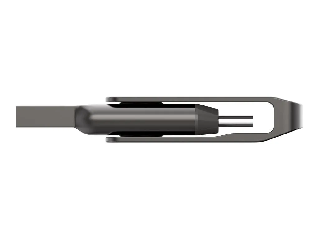 Lexar JumpDrive Dual Drive D400 - USB flash drive - 256 GB - USB 3.1 / USB-C LJDD400256G-BNQNU