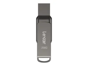 Lexar JumpDrive Dual Drive D400 - USB flash drive - 256 GB - USB 3.1 / USB-C LJDD400256G-BNQNU