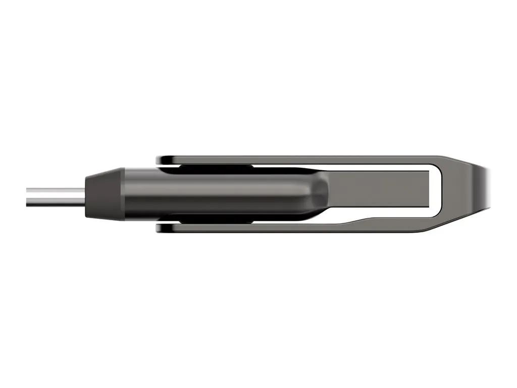 Lexar JumpDrive Dual Drive D400 - USB flash drive - 256 GB - USB 3.1 / USB-C LJDD400256G-BNQNU