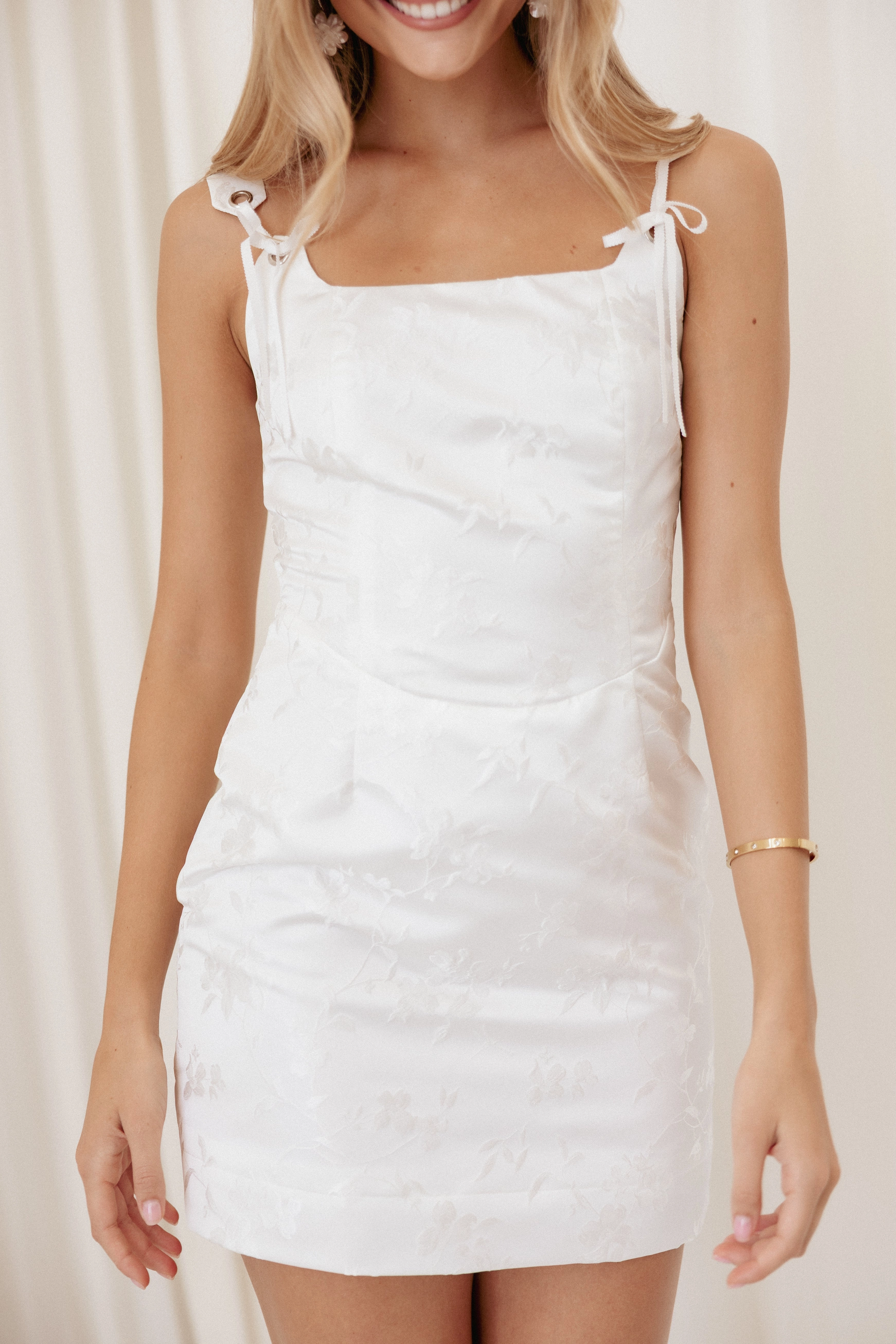 Liliana Mini Dress - White