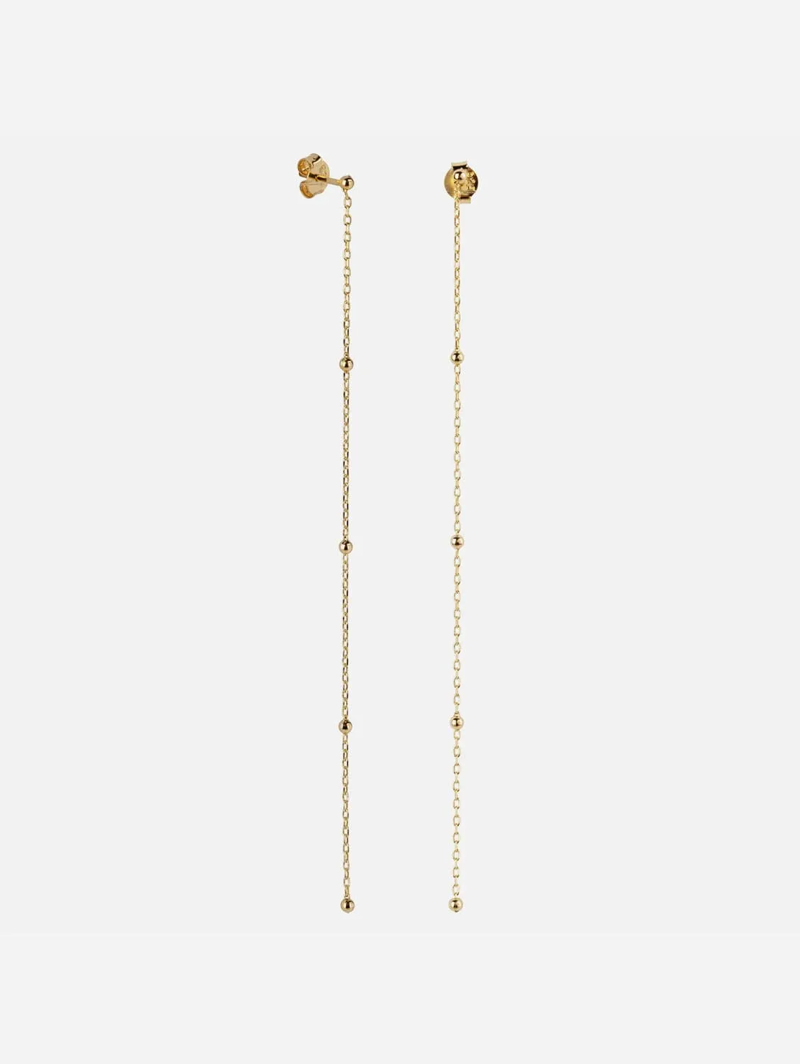 Lily Recycled 925 Sterling Silver Earrings | Gold Vermeil