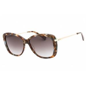 Longchamp Women's Sunglasses - Grey Gradient Lens Cat Eye Plastic Frame | LO616S 004