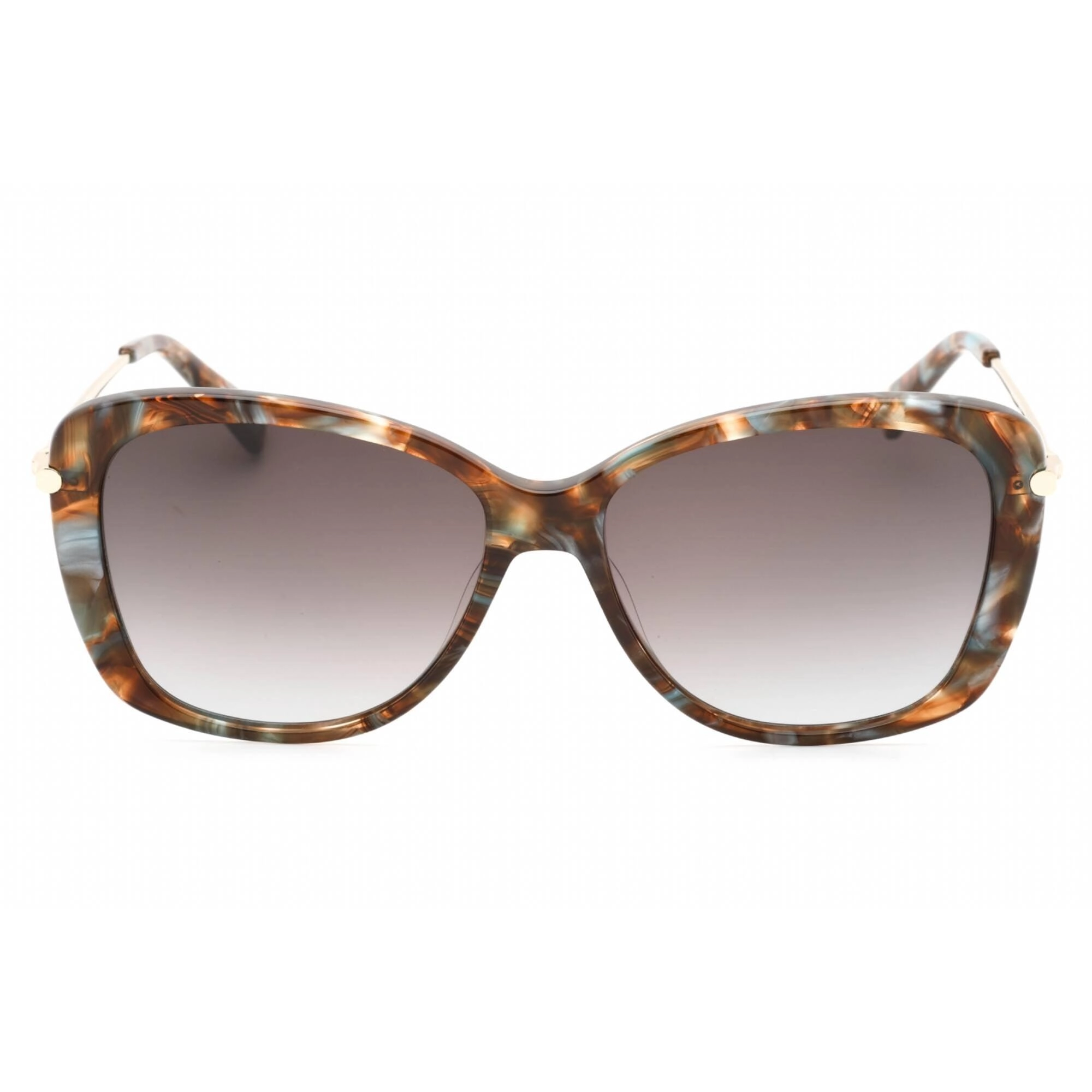 Longchamp Women's Sunglasses - Grey Gradient Lens Cat Eye Plastic Frame | LO616S 004