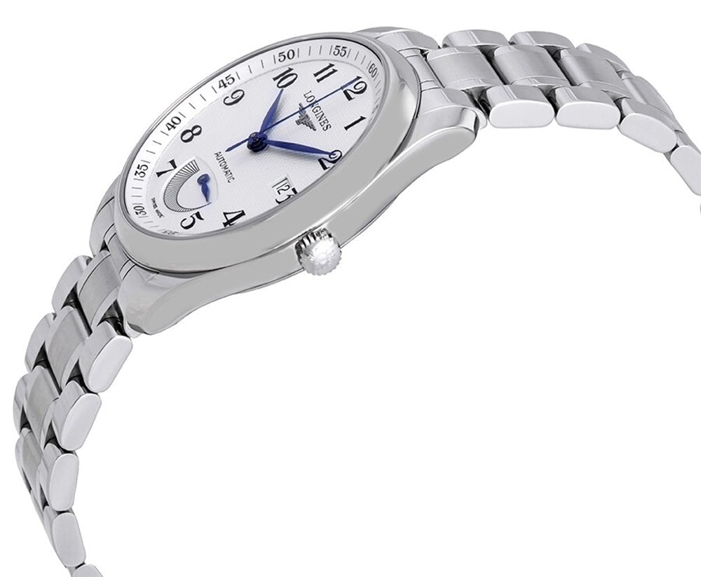Longines Master Collection Power Reserve Automatic Stainless Steel Silver Dial Date Mens Watch L2.908.4.78.6