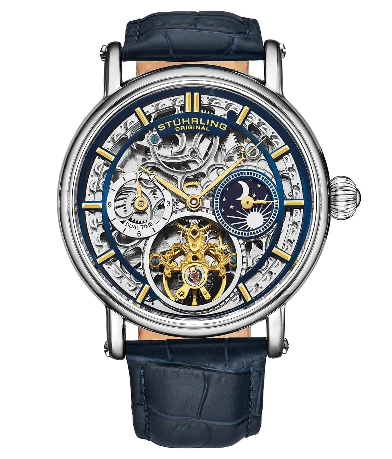 Macrocosm 4000 Automatic 43mm Skeleton with Dual Time