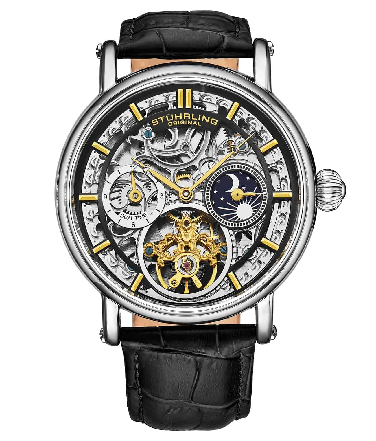 Macrocosm 4000 Automatic 43mm Skeleton with Dual Time
