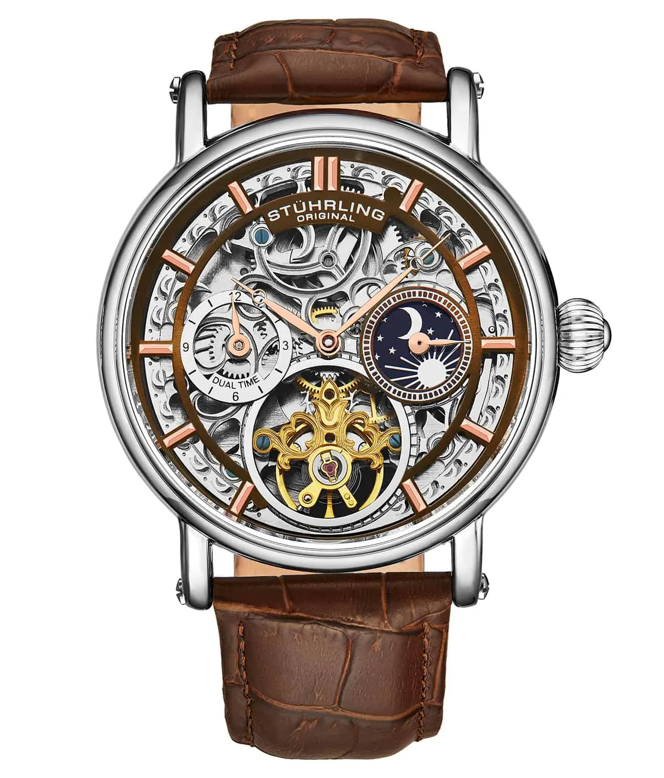 Macrocosm 4000 Automatic 43mm Skeleton with Dual Time