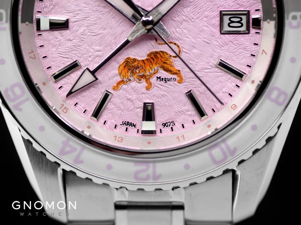 Meguro GMT TORA Blossom Pink - Ltd Ed 60pcs