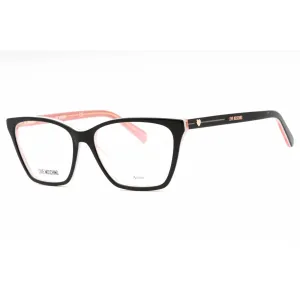 Moschino Love Women's Eyeglasses - Black Plastic Cat Eye Full Rim Frame | MOL547 0807