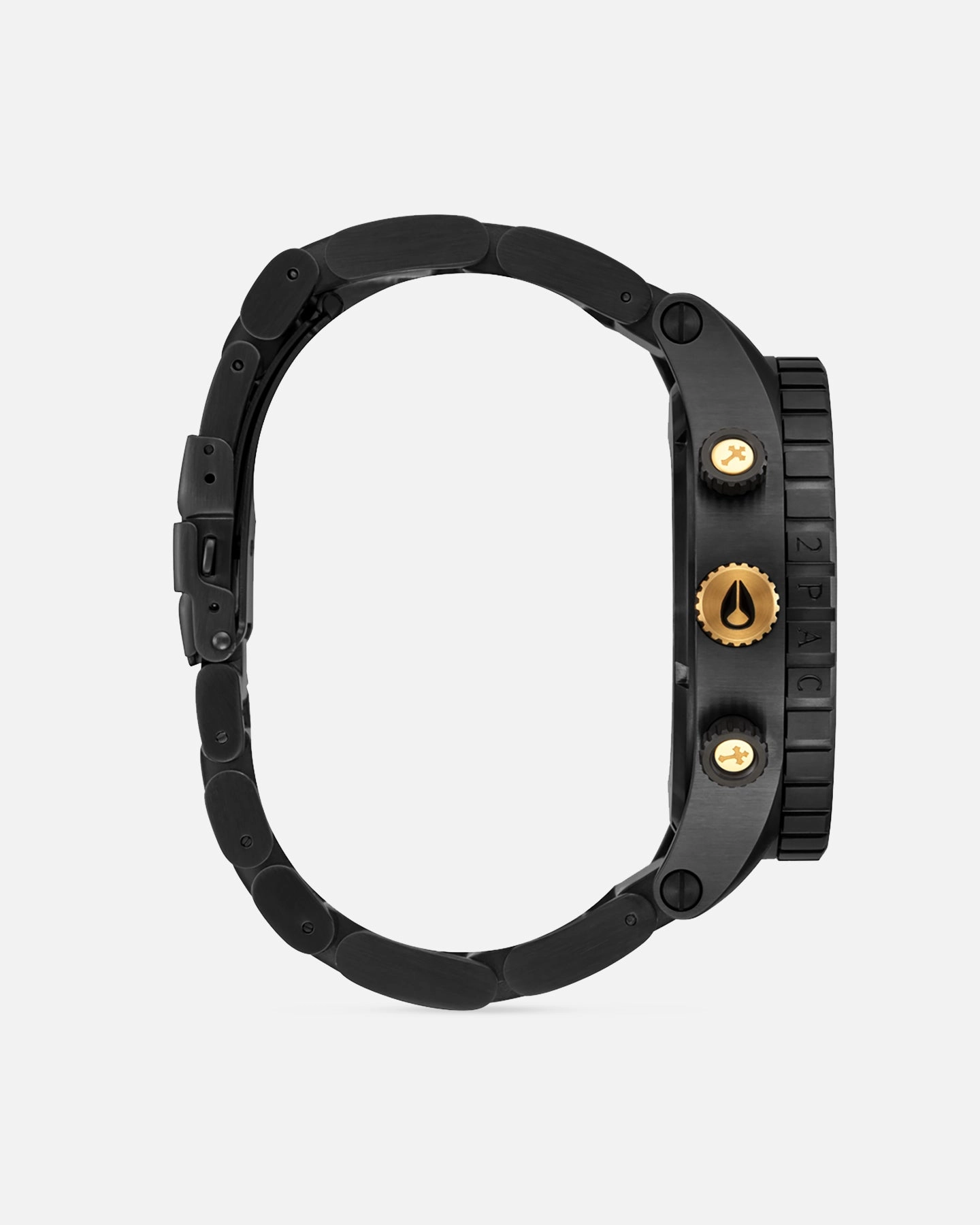 Nixon X 2PAC 51-30 Watch Black/Gold