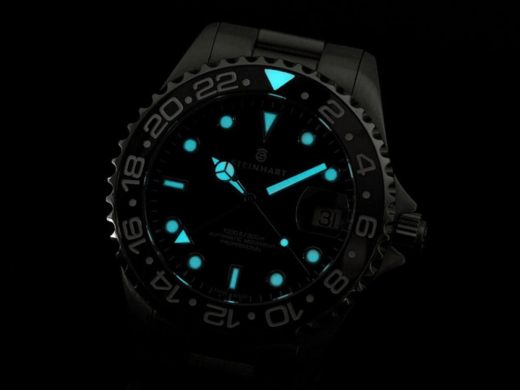 Ocean 39 GMT Black Ceramic