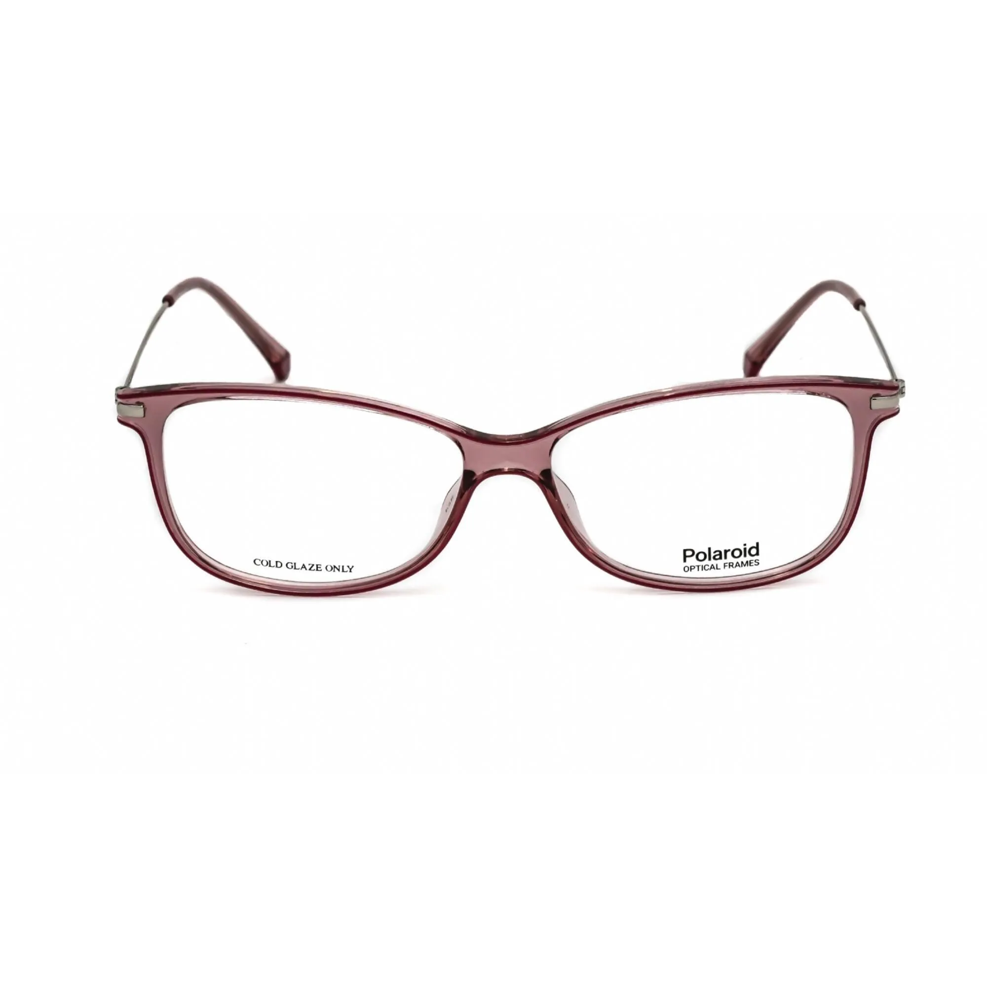 Polaroid Core Women's Eyeglasses - Pink Plastic/Metal Rectangular | PLD D416 035J 00