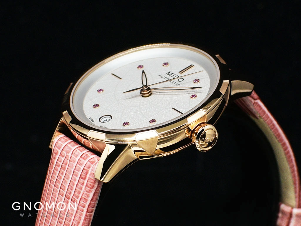Rainflower Rose Gold Pink Ladies Ref. M043.207.36.011.00