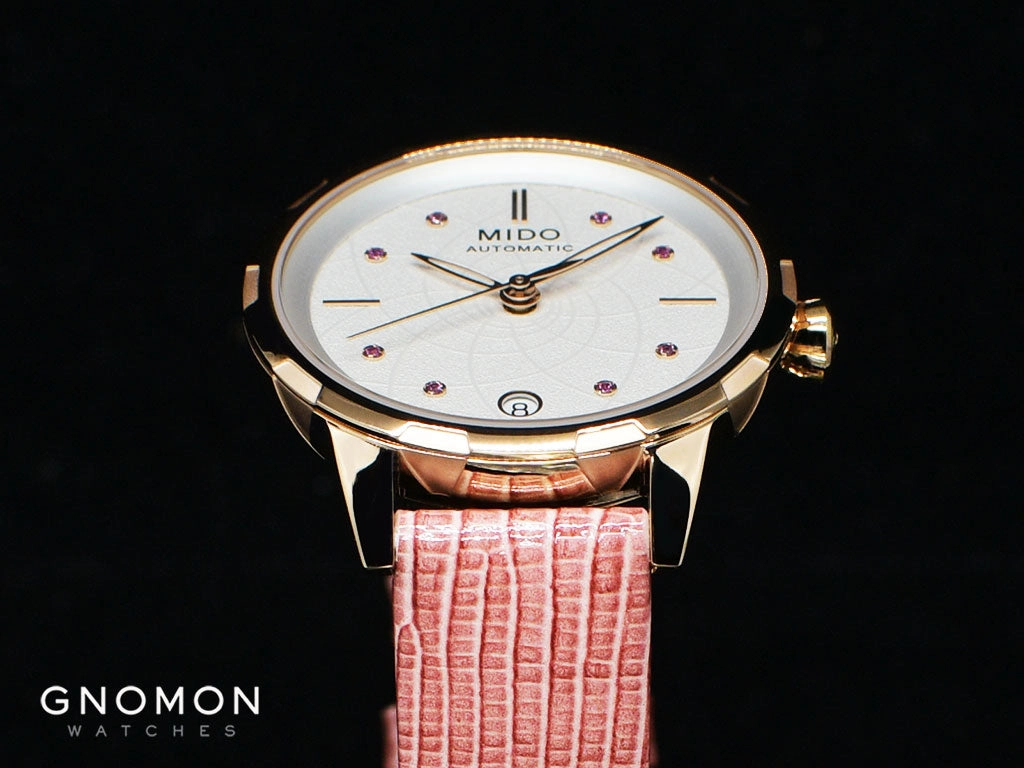 Rainflower Rose Gold Pink Ladies Ref. M043.207.36.011.00