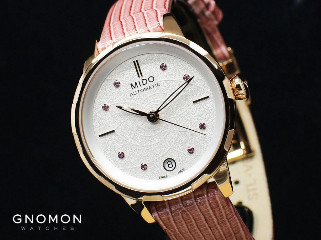Rainflower Rose Gold Pink Ladies Ref. M043.207.36.011.00