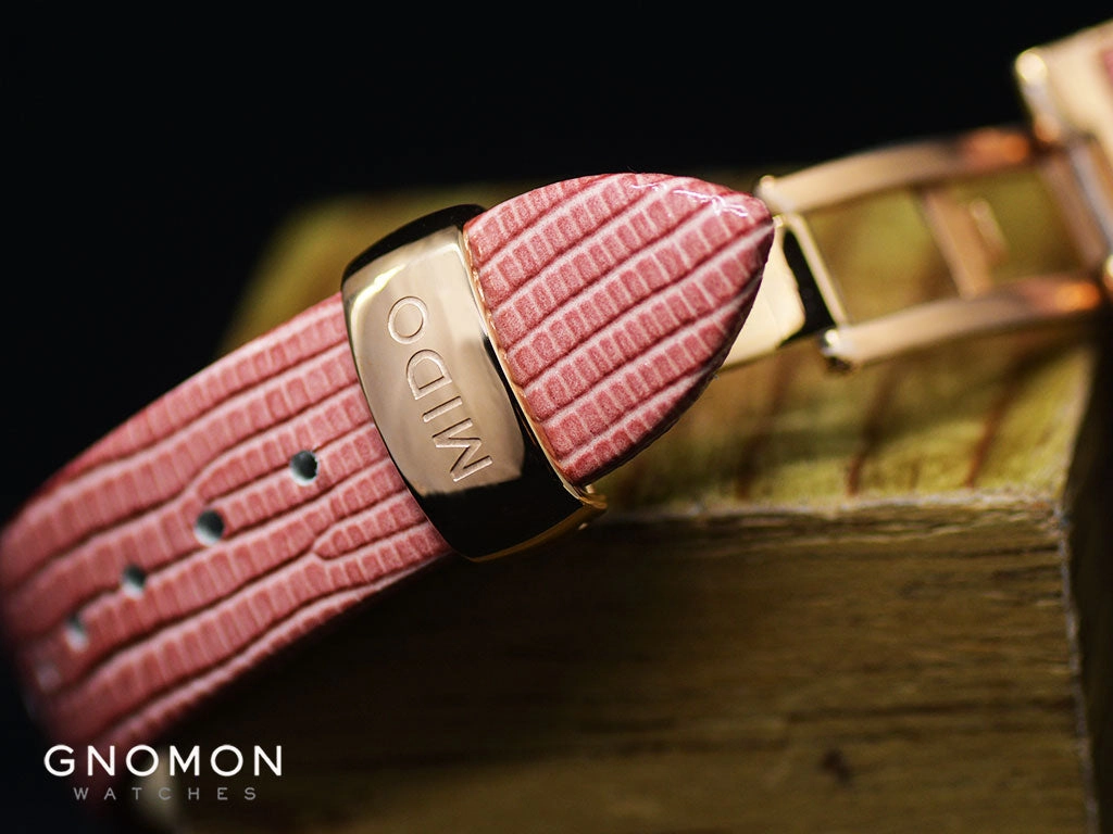 Rainflower Rose Gold Pink Ladies Ref. M043.207.36.011.00