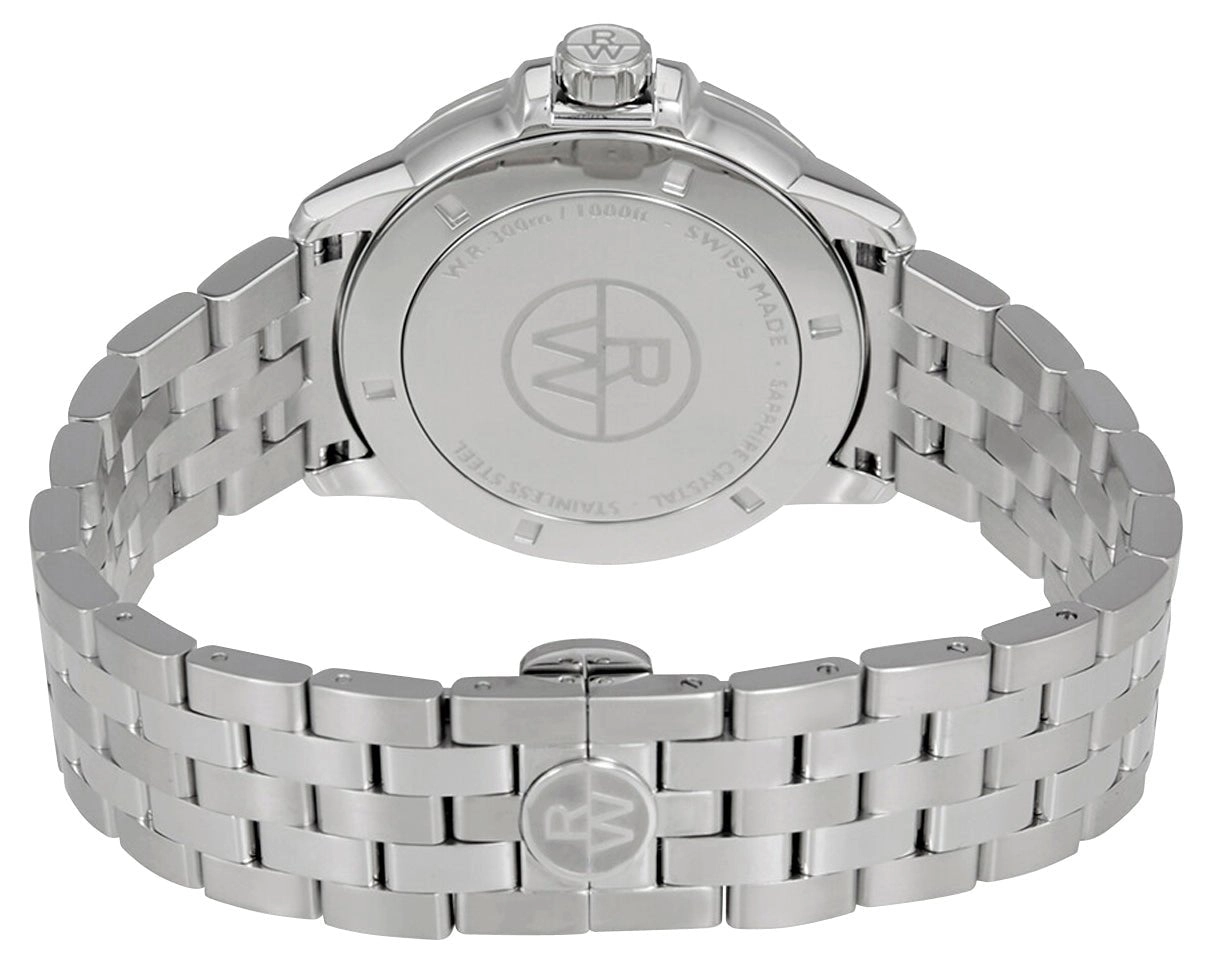 Raymond Weil Tango Stainless Steel Gray Dial Date Divers Quartz Mens Watch 8160-ST-00608