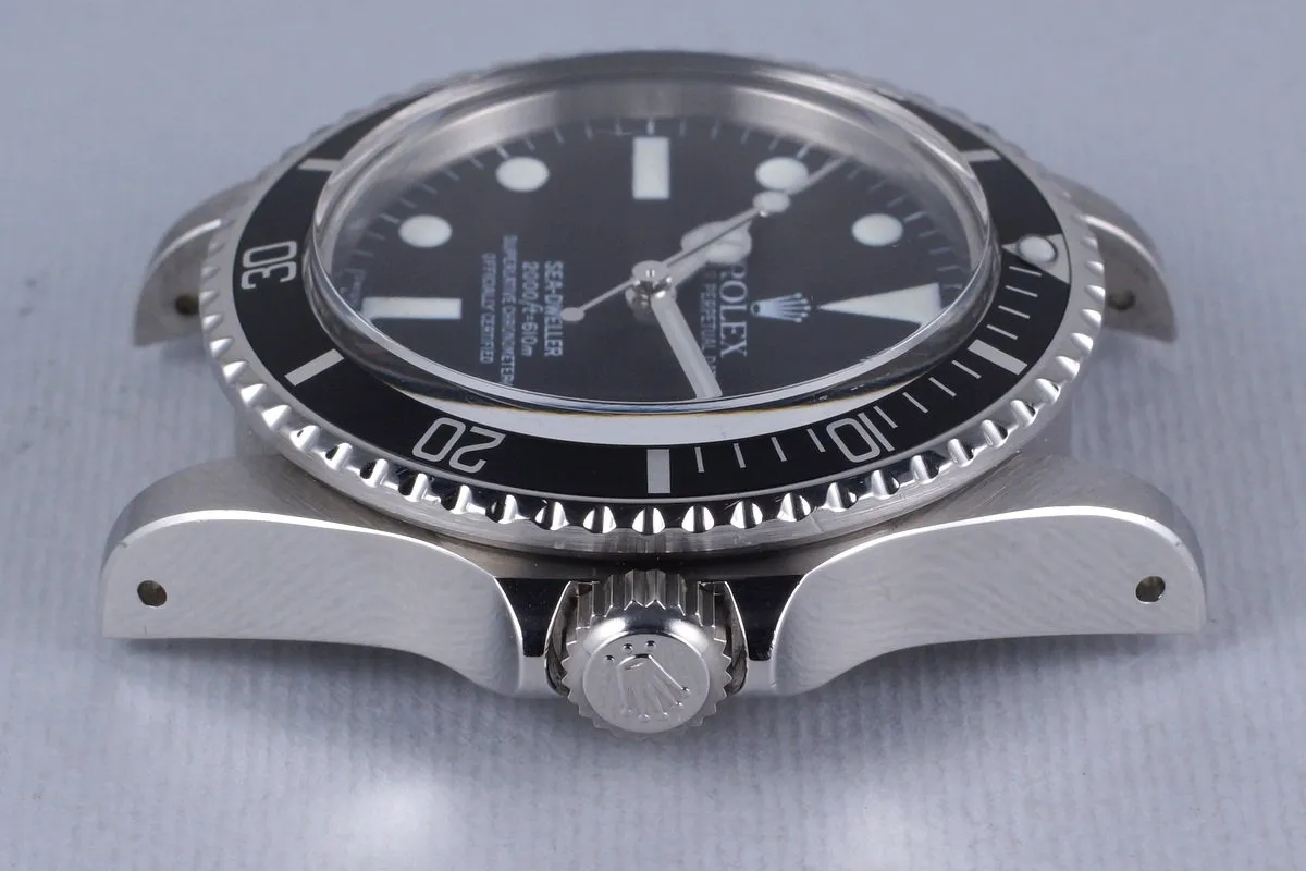 Rolex Sea Dweller 1665 with Service Dial and Case