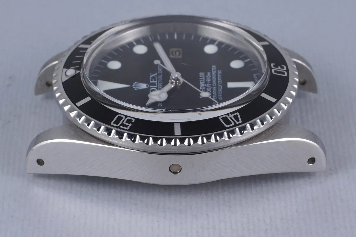 Rolex Sea Dweller 1665 with Service Dial and Case