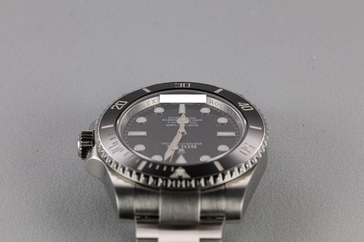 Rolex Submariner 114060 with Box and Booklet