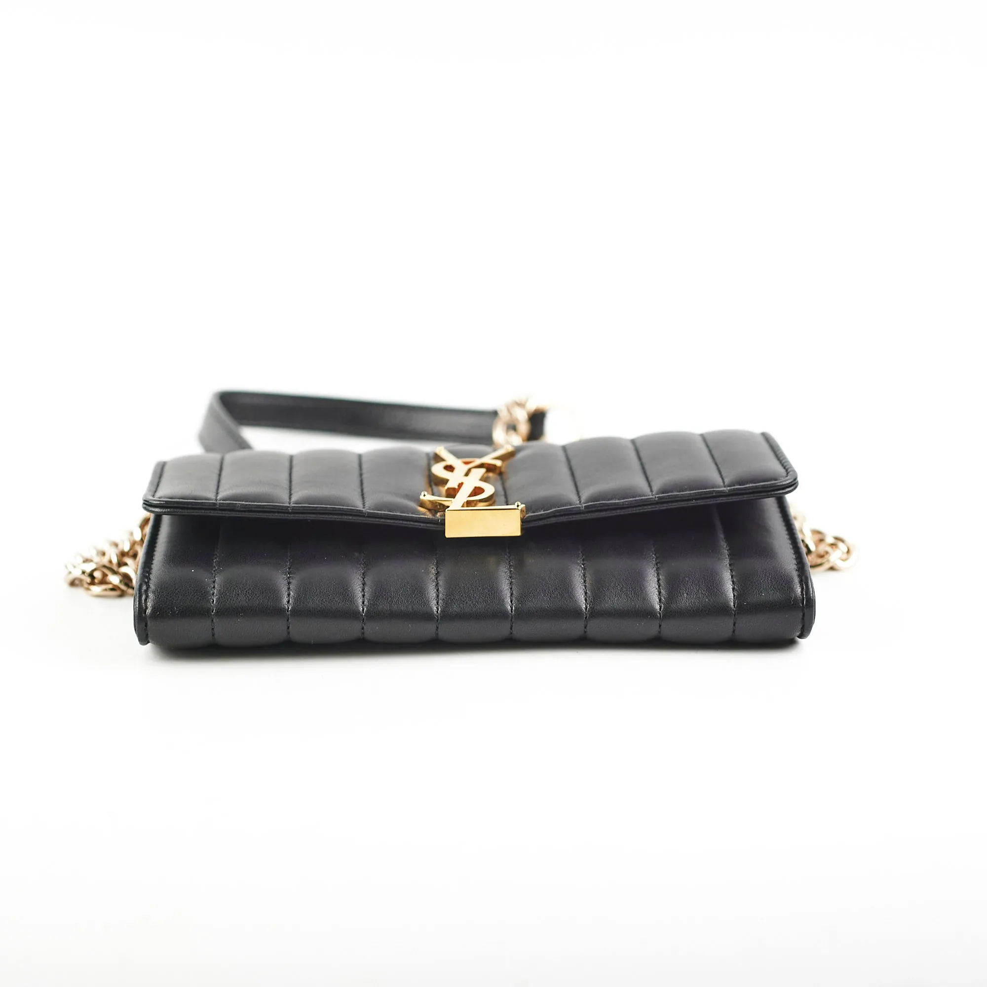 Saint Laurent Vicky Wallet Black