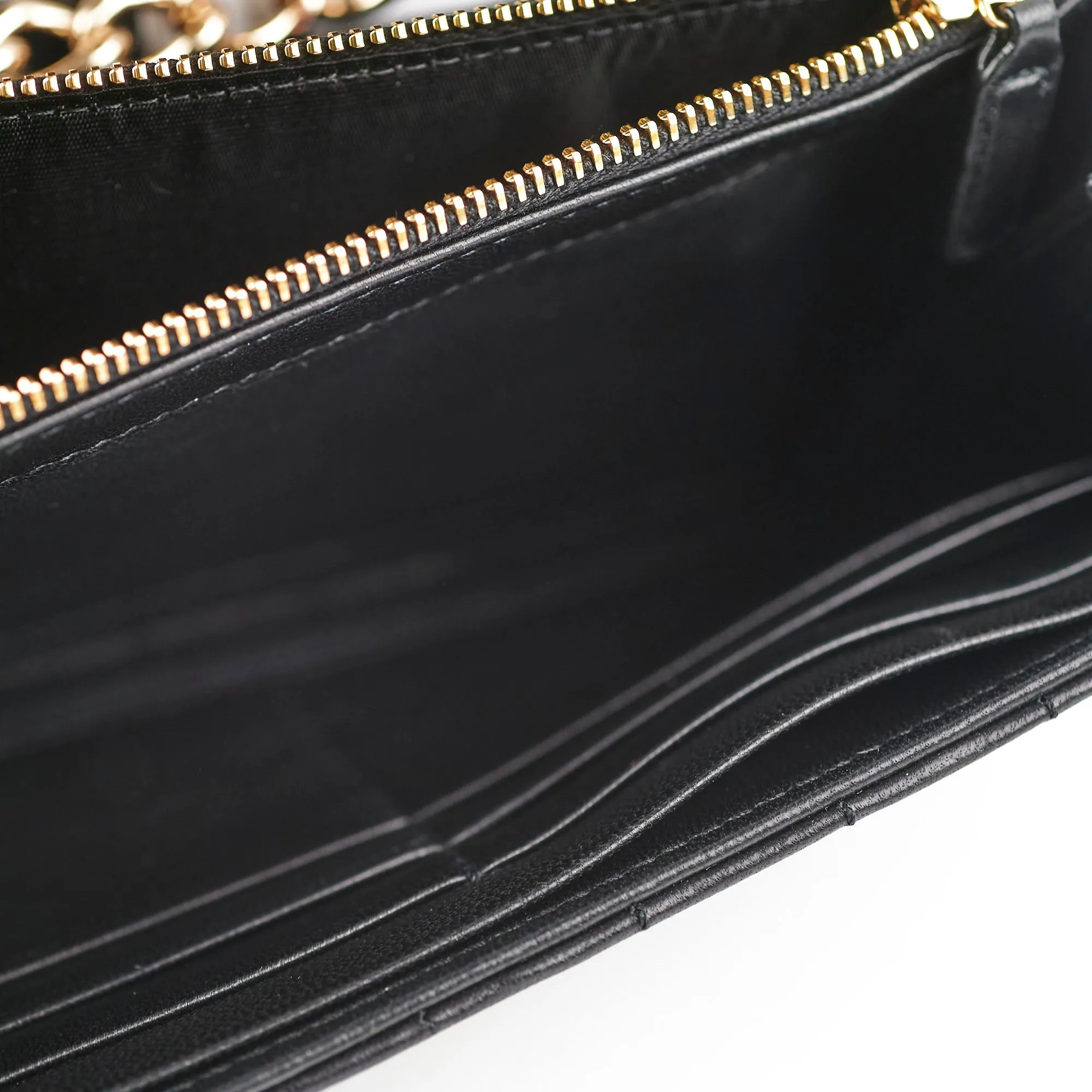 Saint Laurent Vicky Wallet Black