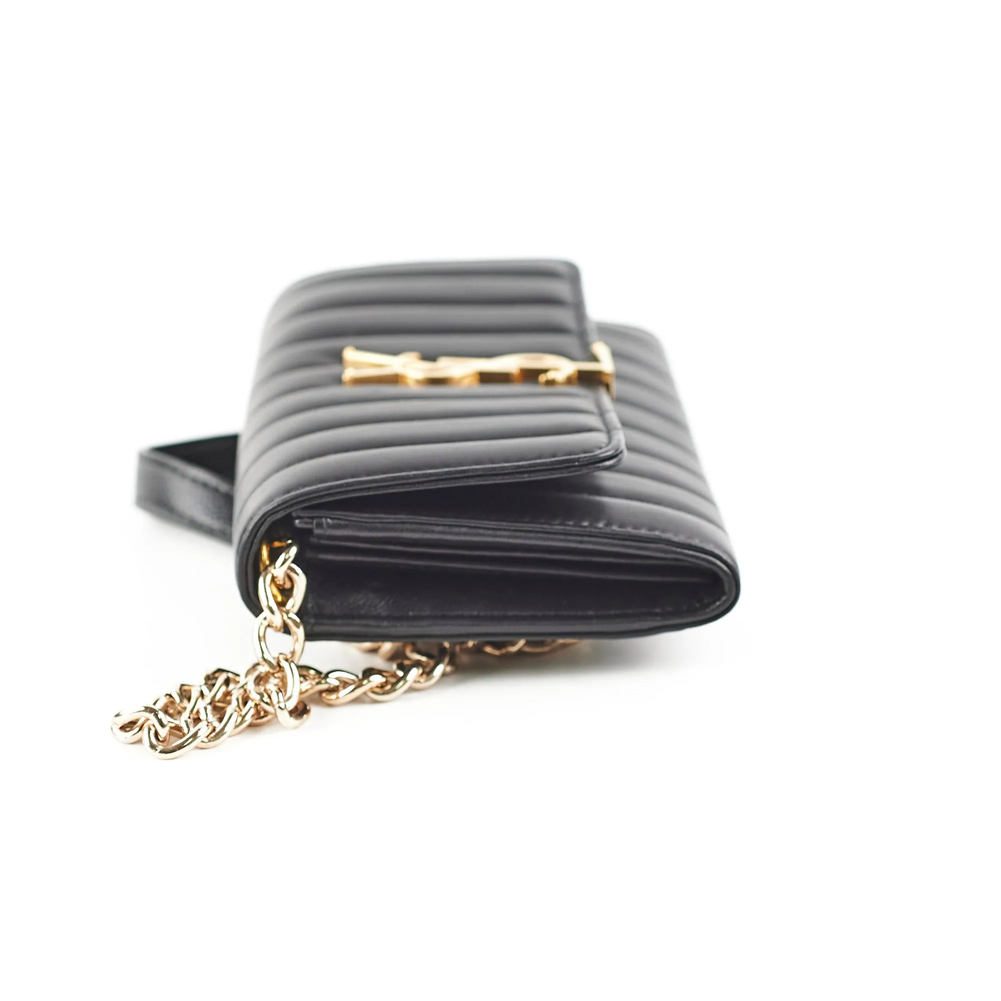 Saint Laurent Vicky Wallet Black