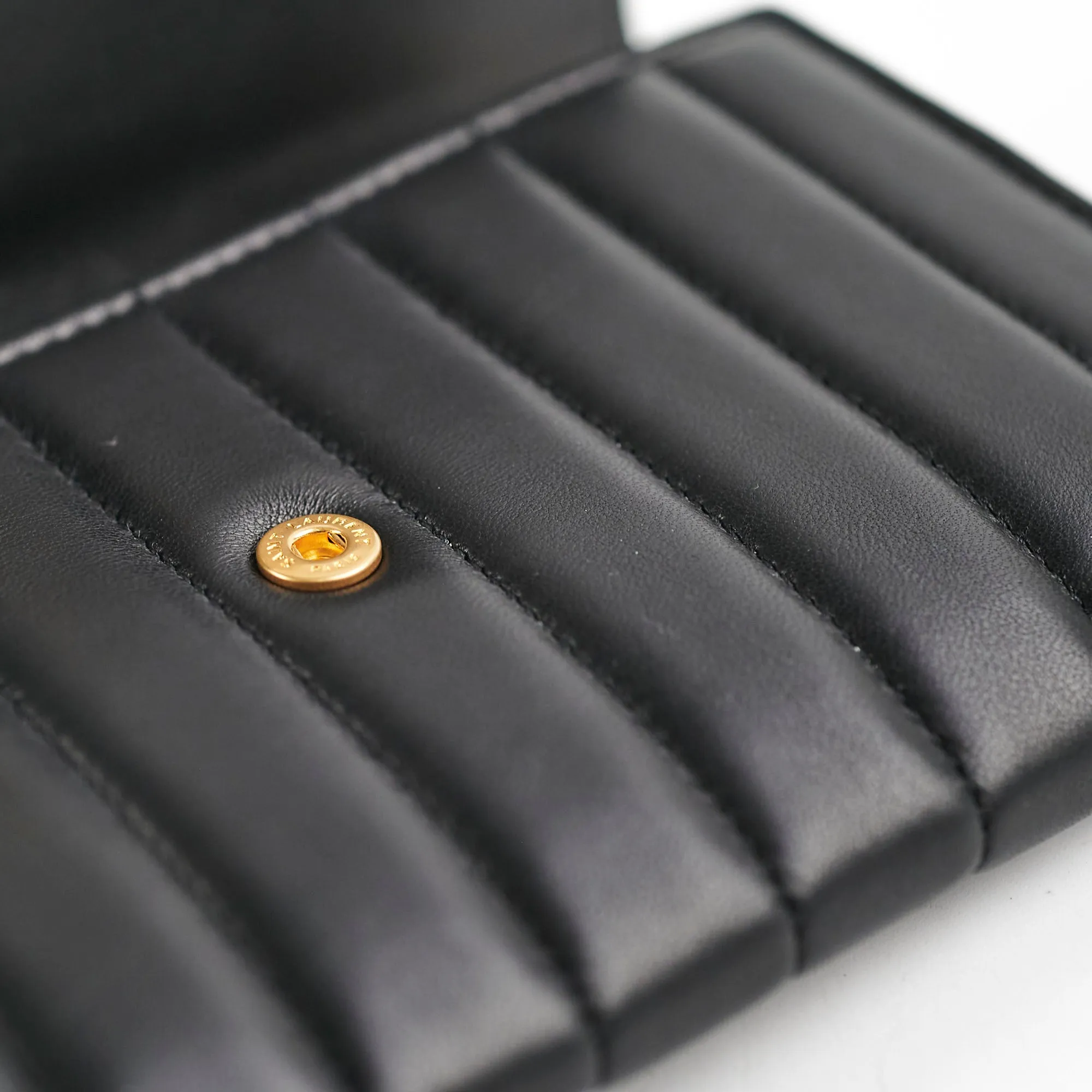 Saint Laurent Vicky Wallet Black