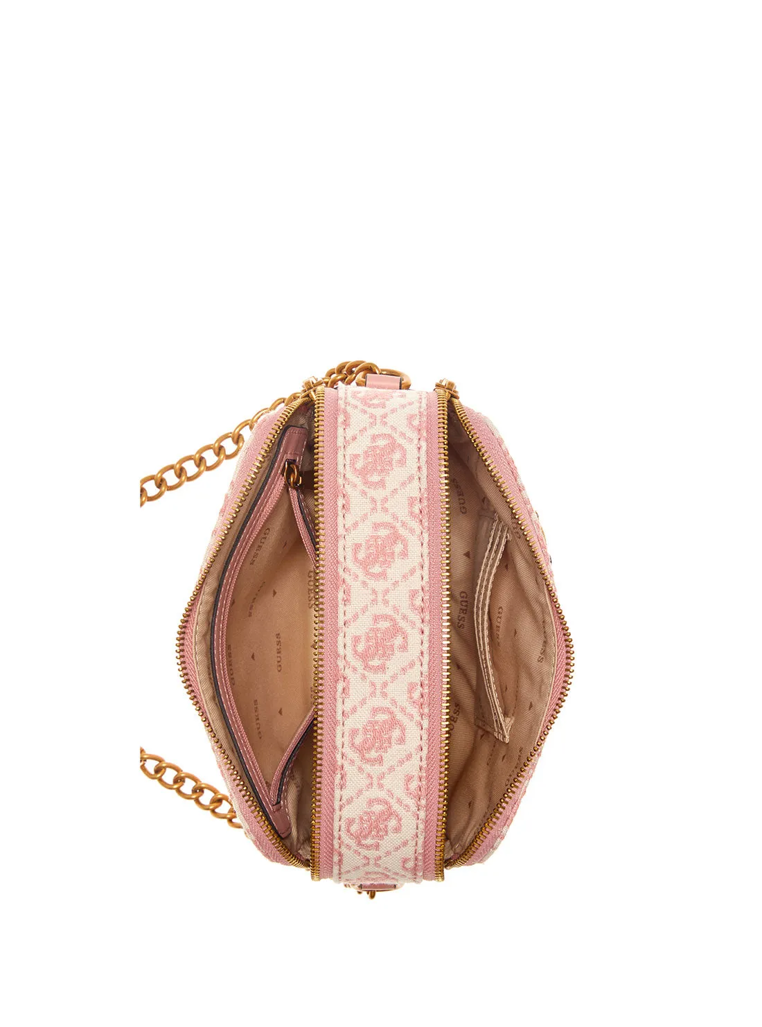 Salmon Logo Izzy Crossbody Camera Bag