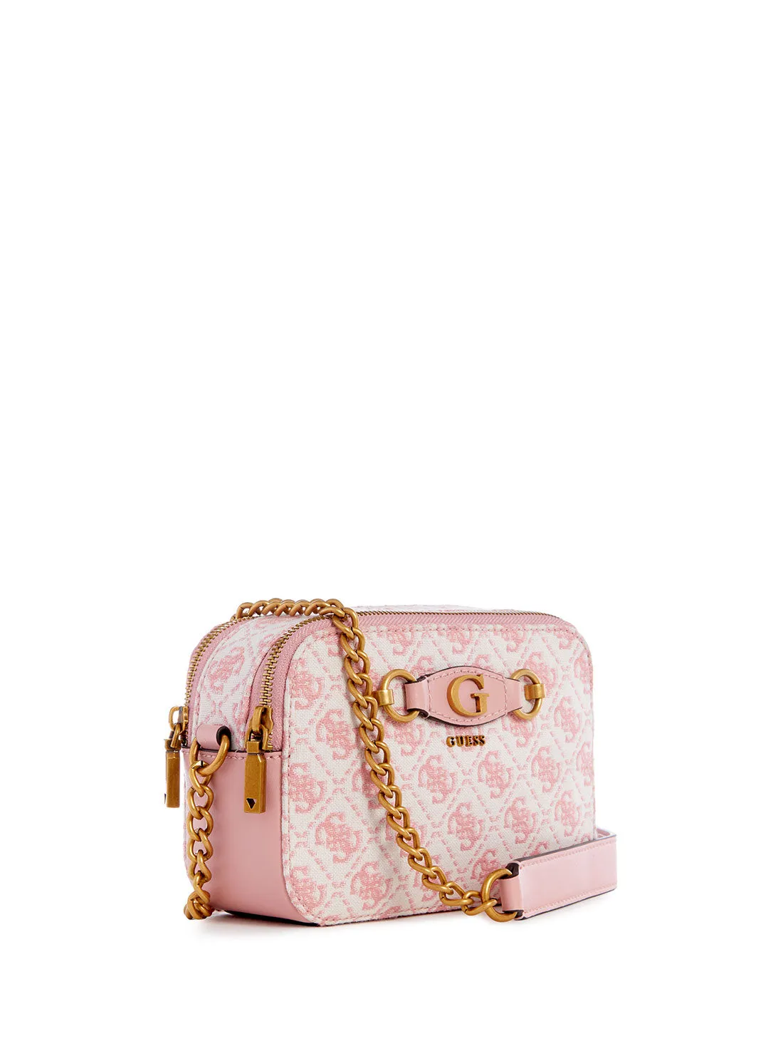 Salmon Logo Izzy Crossbody Camera Bag