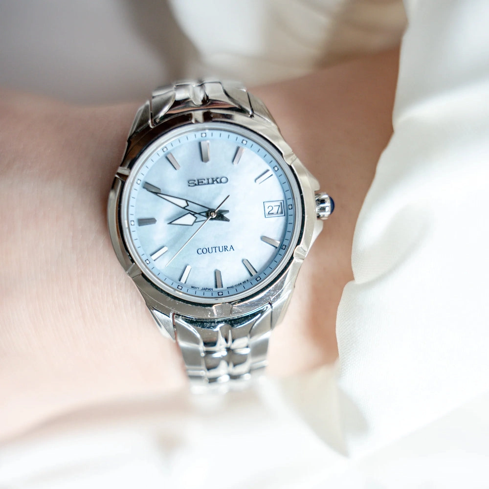 Seiko Coutura 34mm Quartz Watch, SUR583