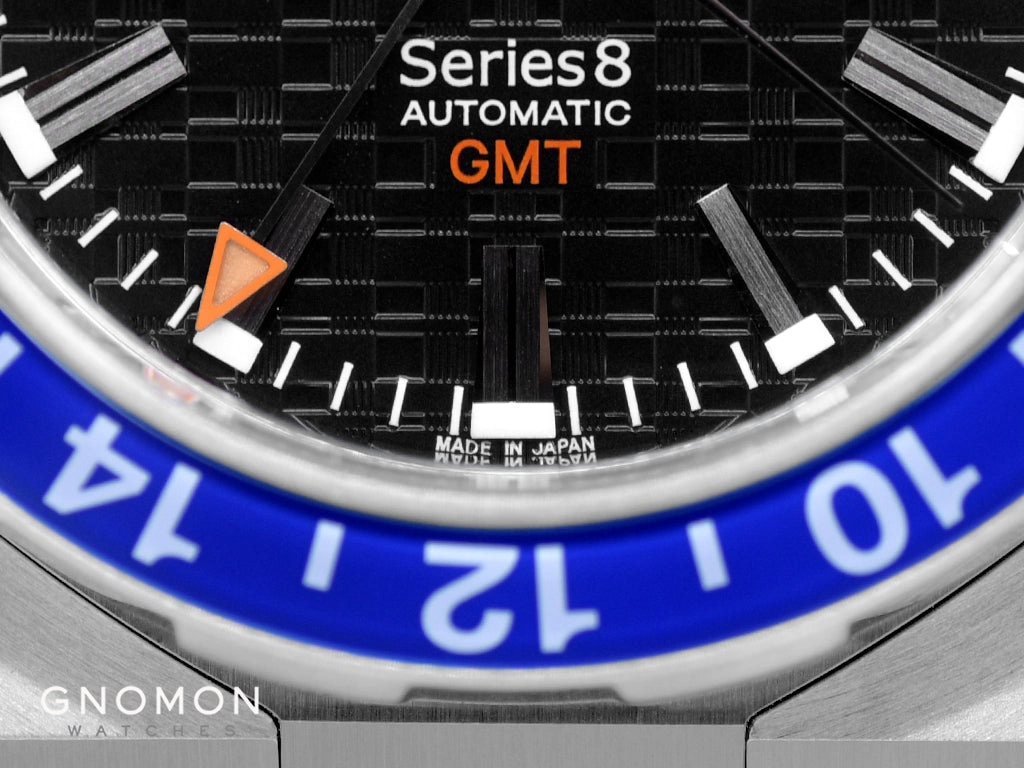 Series 8 880 Mechanical GMT Black/Blue Ref. NB6031-56E